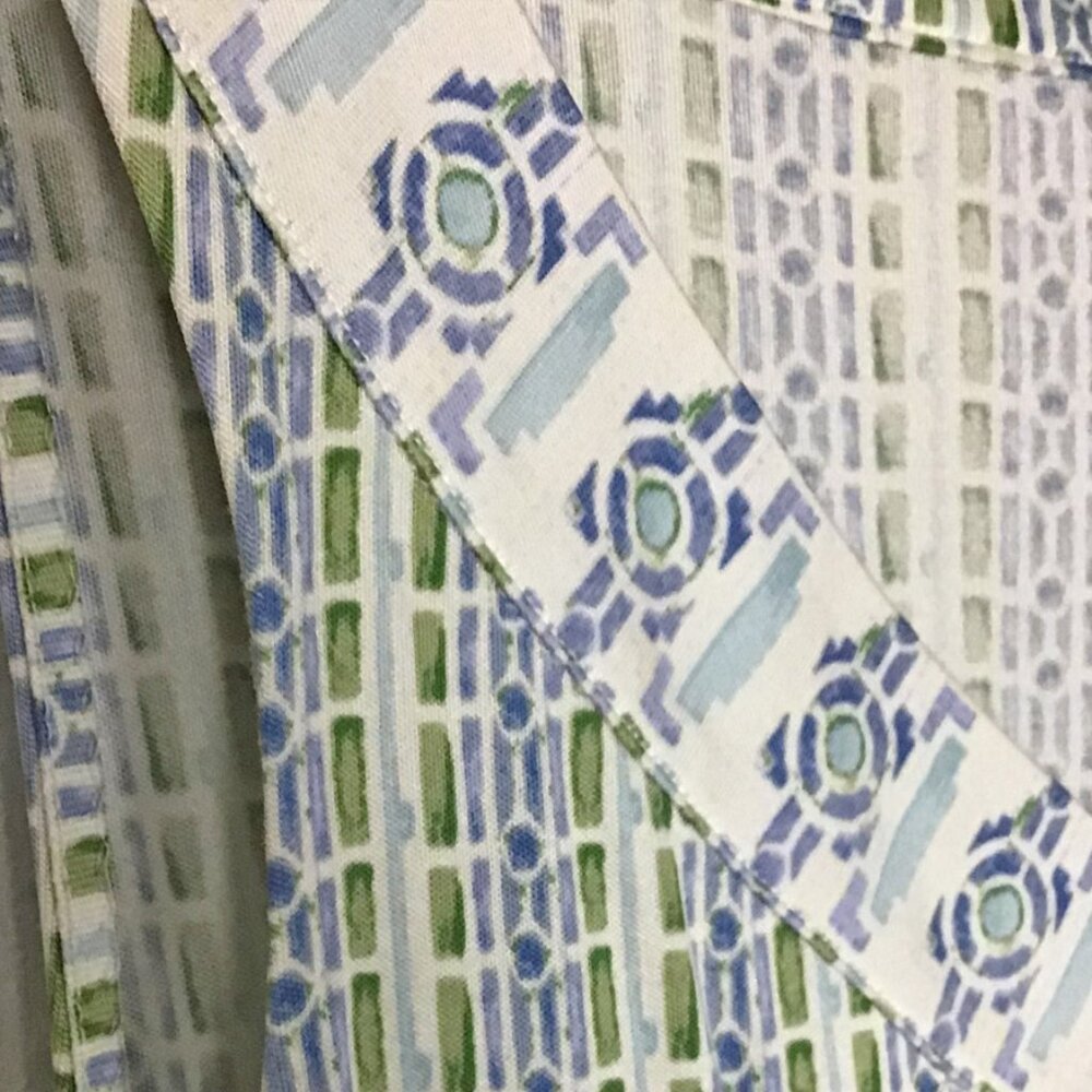 Tory Burch Micky Silk Mixed-Design Maxi Dress - Picture 6 of 12